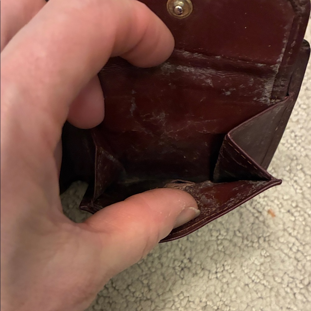 vintage Must de Cartier leather bifold wallet 👝 - Picture 4 of 10
